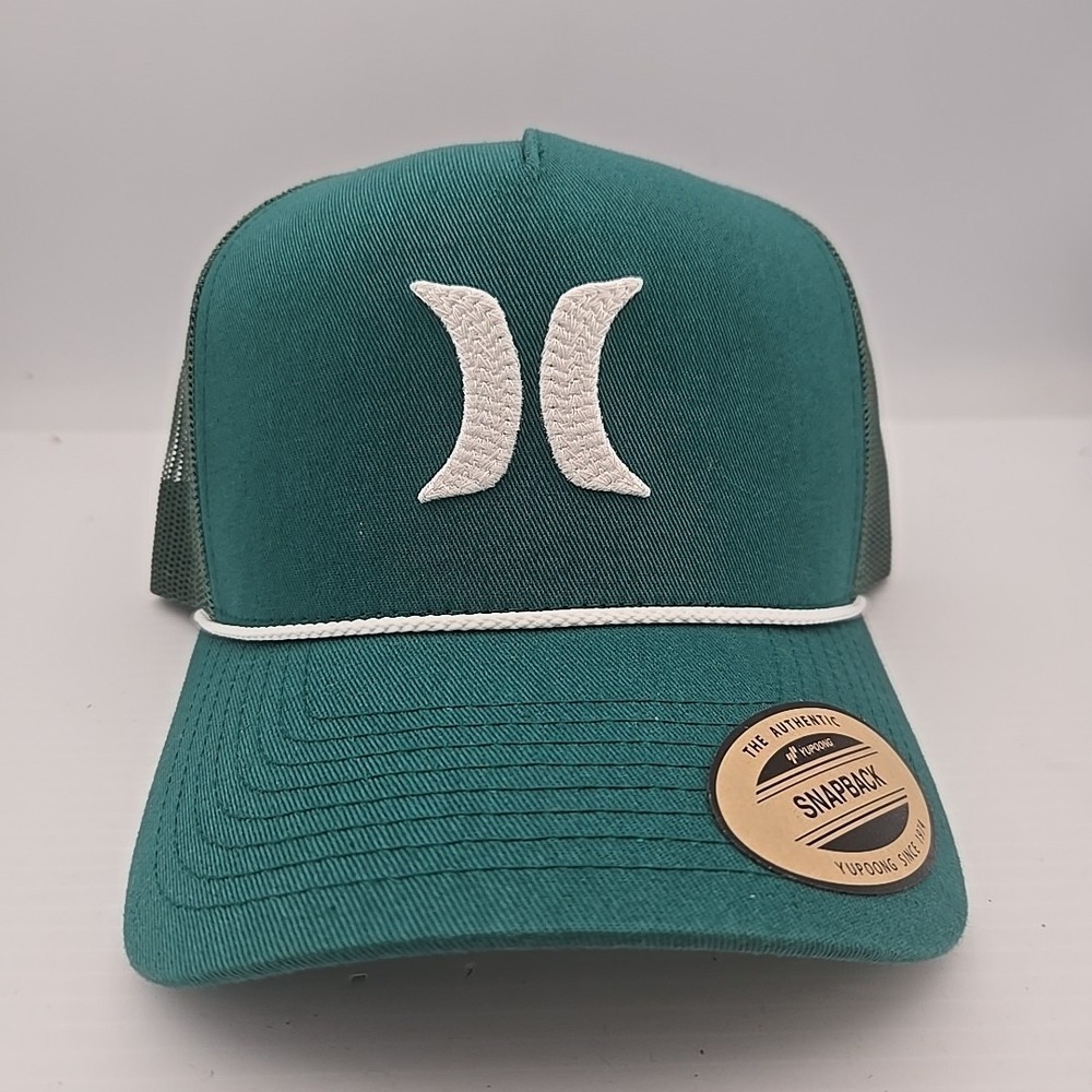 Hurley High Icon Trucker Teal Adjustable Cap Hat‎